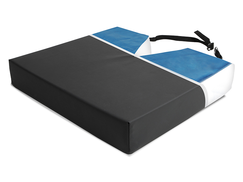 Proactive Medical 74001CX Gel Cushion w/ Coccyx w/ Top & Bottom Cover