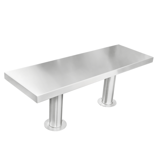 Blickman Industries Blickman Industries 1074200000 Gowning Bench 48"W x 16"D x 18"H 4 Medical Furniture reLink Medical