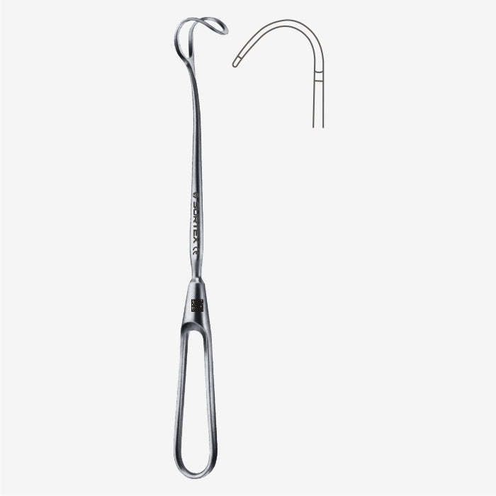 Aspen Surgical Aspen Surgical 23-3512 Retractor Green Thyroid w/Fenestrated Surgical Instruments reLink Medical