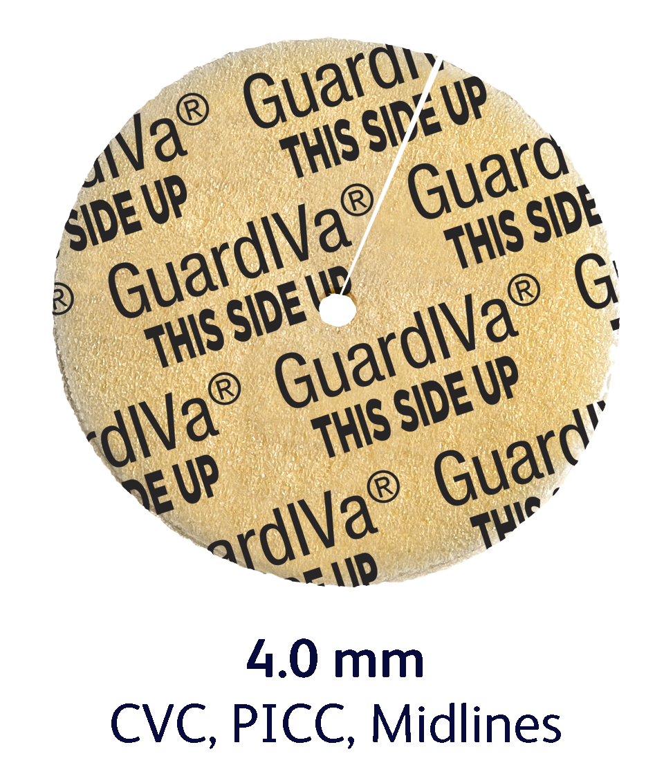 BD FP-23-AD008 GuardIVa Antimicrobial Hemostatic IV Dressing 1
