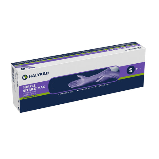 O&M Halyard O&M Halyard 44994 Purple Nitrile Max Powder-Free Exam Glove Large Supplies reLink Medical