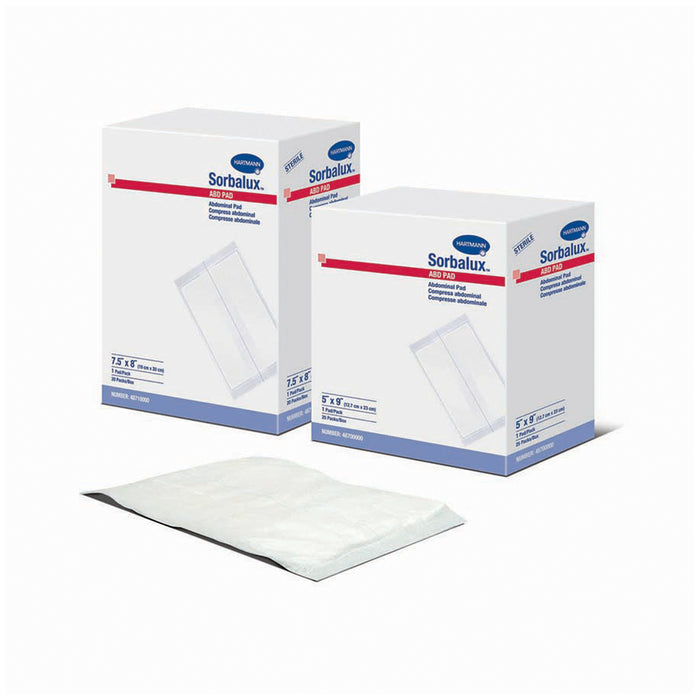 Hartmann USA, Inc. Hartmann USA Inc. 48720000 ABD Pad 8" x 10" Sterile Latex Free Supplies reLink Medical