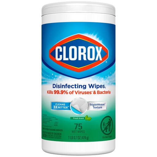 Clorox Sales Company Clorox Sales Company 01656 Clorox Disinfecting Wipes Bleach Free Supplies reLink Medical