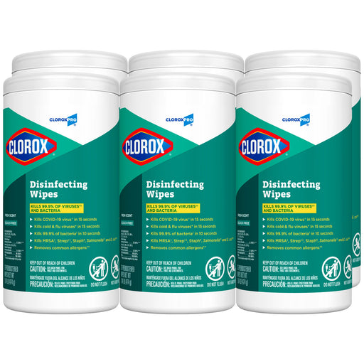 Clorox Sales Company Clorox Sales Company 15949 CloroxPro Clorox Disinfecting Wipes Fresh Supplies reLink Medical