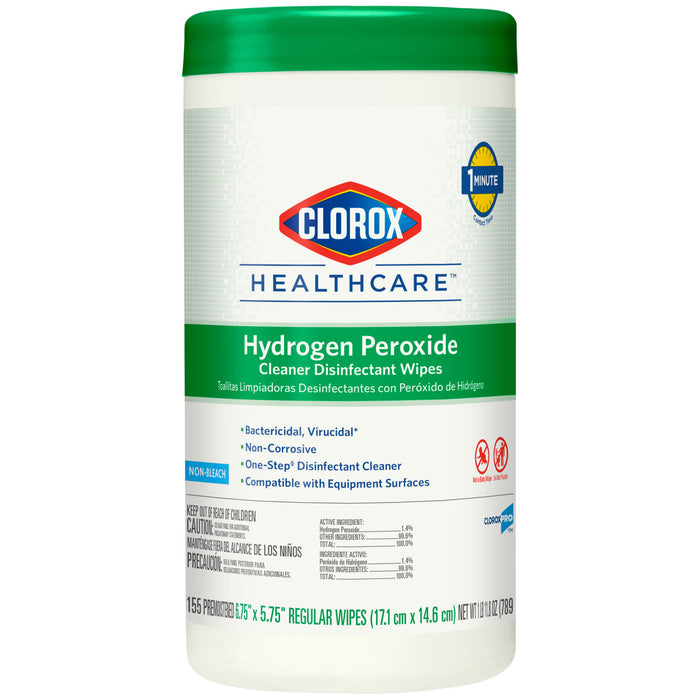 Clorox Sales Company Clorox Sales Company 30825 Wipes Hydrogen Peroxide Disinfectant Supplies reLink Medical