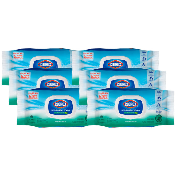 Clorox Sales Company Clorox Sales Company 31430 Clorox Disinfecting Wipes Flex Pack Supplies reLink Medical