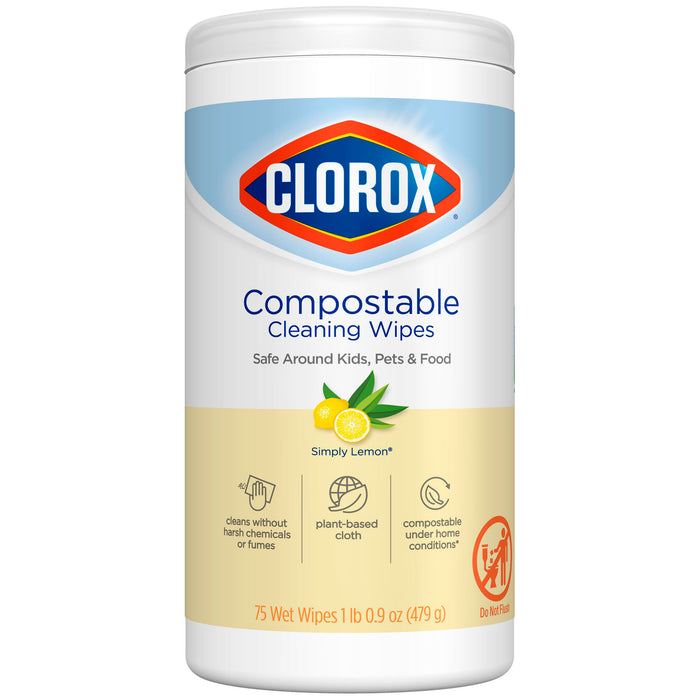 Clorox Sales Company Clorox Sales Company 32485 Clorox Compostable Cleaning Wipe Simply Supplies reLink Medical