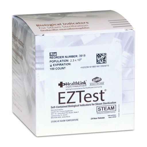 EDM3 Company LLC EDM3 Company LLC 3918 EZTest Steam Plastic vial Supplies reLink Medical