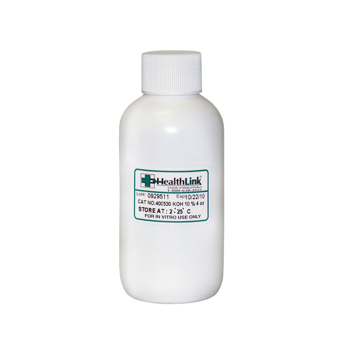 EDM3 Company LLC EDM3 Company LLC 400530 Potassium Hydroxide 10% 4 oz Supplies reLink Medical