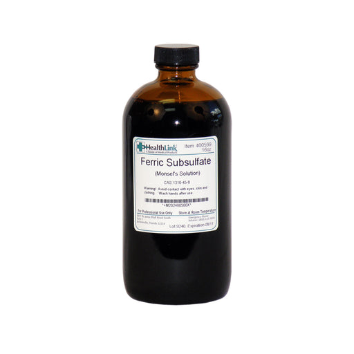 EDM3 Company LLC EDM3 Company LLC 400599 Monsel's Solution Amber Bottle 16 Supplies reLink Medical