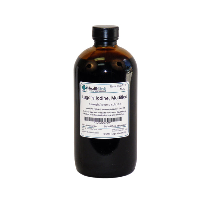EDM3 Company LLC EDM3 Company LLC 400713 Lugol's Iodine Modified 2.1% 16 Supplies reLink Medical