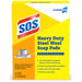 Clorox Sales Company Clorox Sales Company 88320 CloroxPro S.O.S Steel Wool Soap Pads 15 Supplies reLink Medical