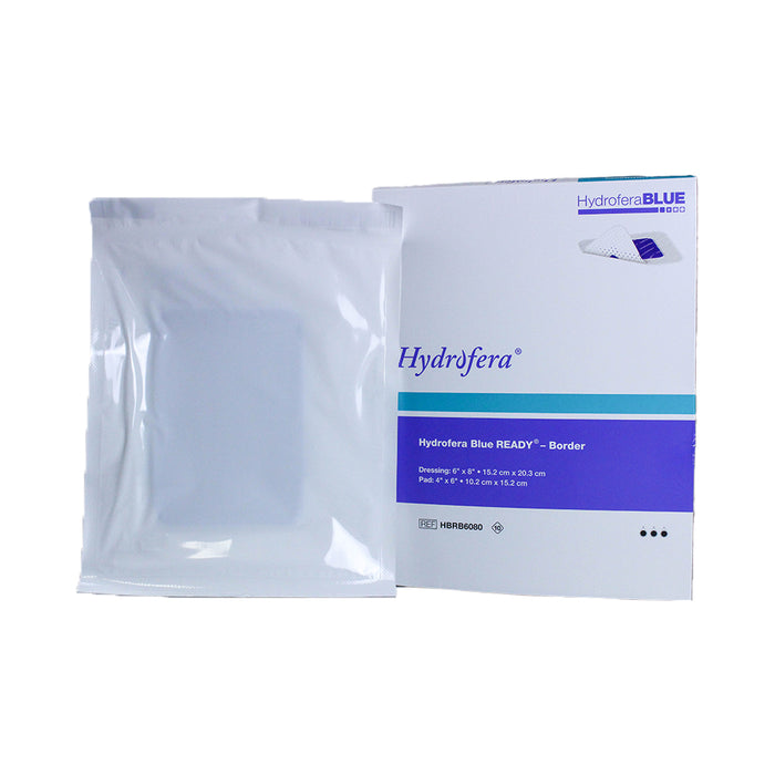 BSN Medical/Jobst BSN Medical/Jobst HBRB6080 Hydrofera Blue Border 6" x 8" Supplies reLink Medical
