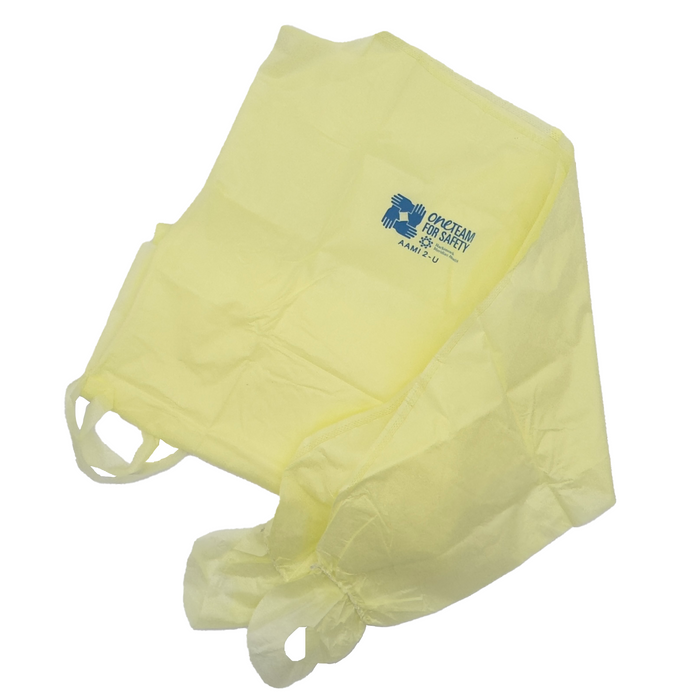 ASP Global ASP Global GNA450L2 Isolation Gown Universal Yellow Over-the Head Supplies reLink Medical