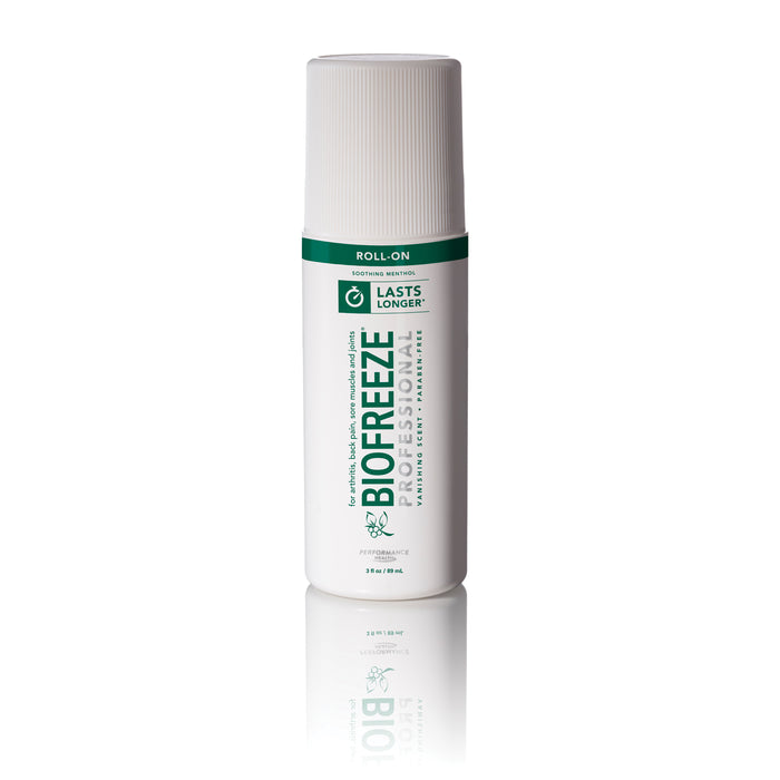 RB Health LLC RB Health LLC 13416 Biofreeze Professional 3 oz Roll-On Green Supplies reLink Medical