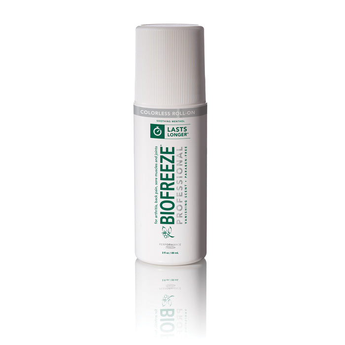 RB Health LLC RB Health LLC 13419 Biofreeze Professional 3 oz Roll-On Colorless Supplies reLink Medical