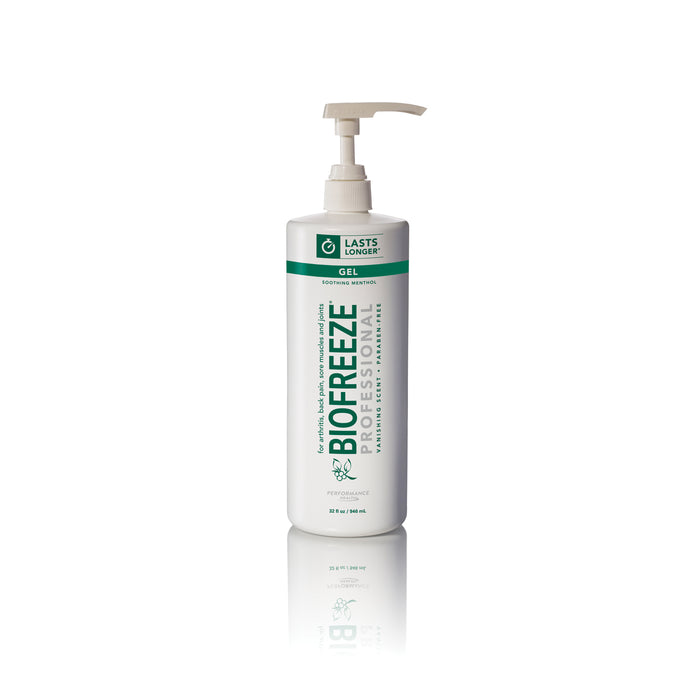 RB Health LLC RB Health LLC 13429 Biofreeze Professional 32 oz Gel Pump Green Supplies reLink Medical