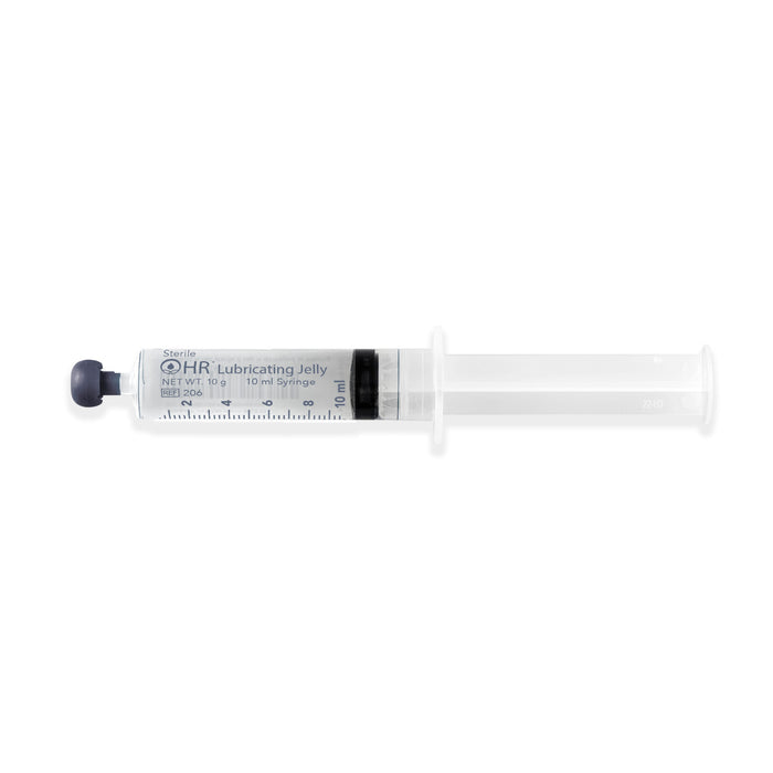 HR Healthcare HR Healthcare 206-400 HR Lubricating Jelly 10ml Pre-Filled Syringe Supplies reLink Medical