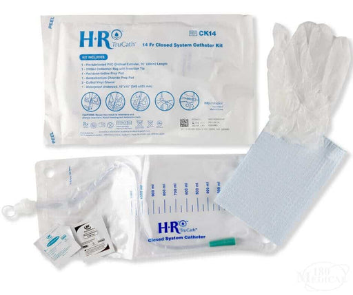 HR Healthcare HR Healthcare CK14 TruCath Closed System Catheter Kit 14fr 100/cs Supplies reLink Medical