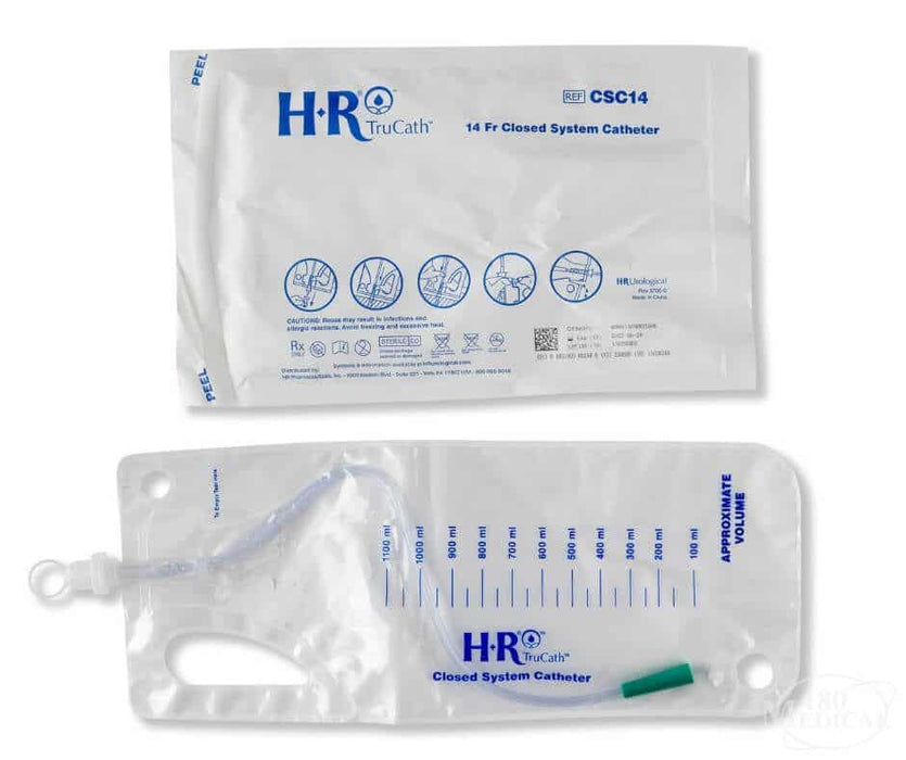 HR Healthcare HR Healthcare CSC14 TruCath Closed System Catheter 14fr Supplies reLink Medical