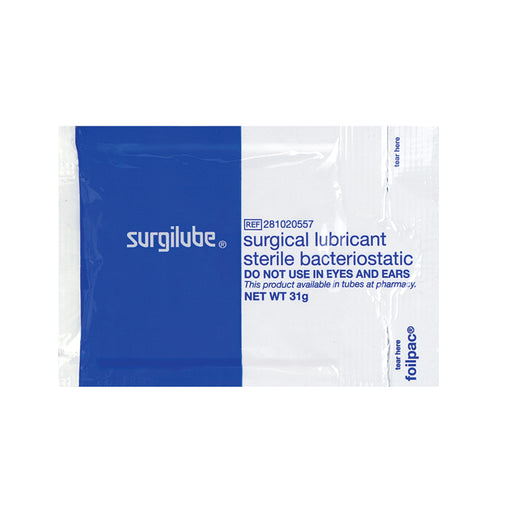 HR Healthcare HR Healthcare 0281-0205-57 SURGILUBE 31g Foilpac Sterile Supplies reLink Medical