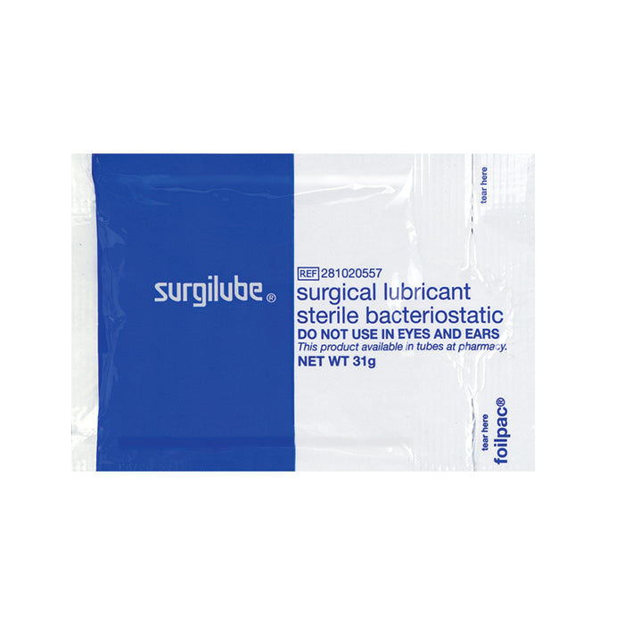 HR Healthcare HR Healthcare 0281-0205-57 SURGILUBE 31g Foilpac Sterile Supplies reLink Medical