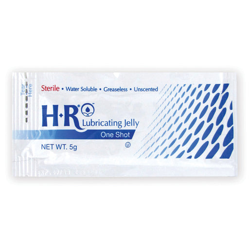 HR Healthcare HR Healthcare 209 HR Sterile Lubricating Jelly 5gm One Shot Supplies reLink Medical