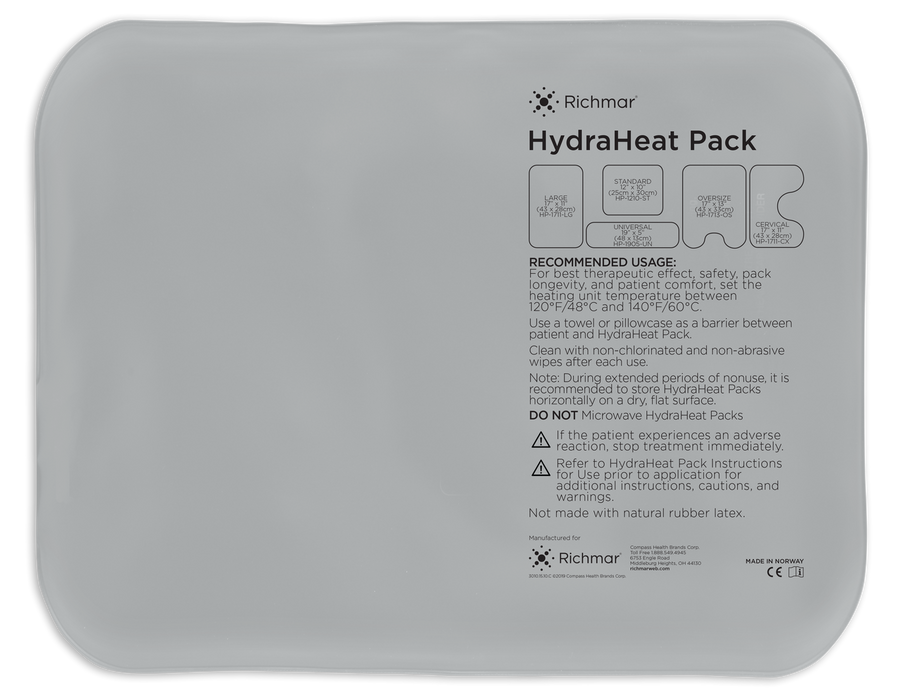 Richmar HP-1210-ST HydraHeat Standard Hotpack, 12" x 10"