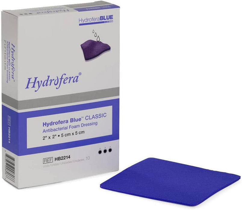 BSN Medical/Jobst BSN Medical/Jobst HB2214 Hydrofera Blue Classic Foam 2" x 2" Supplies reLink Medical