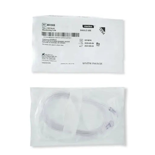 ICU Medical ICU Medical MX576 PVC Pressure Monitoring Tubing 72" Male/ Male Supplies reLink Medical