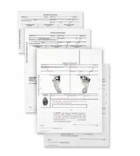 Aspen Surgical Aspen Surgical 5825 Stork Newborn ID m 8 x 11" Birth Supplies reLink Medical