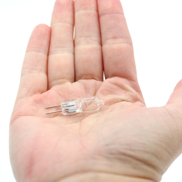 Replacement Halogen Bulb for Olympus CK40 Microscope, 6V, 15W, G4 Base