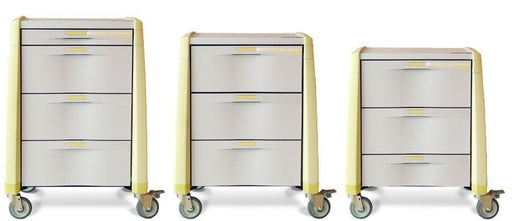 Capsa Healthcare Capsa Healthcare VE3ISO-N-BY-D003-COMP Isolation Cart C-Series Medical Furniture reLink Medical