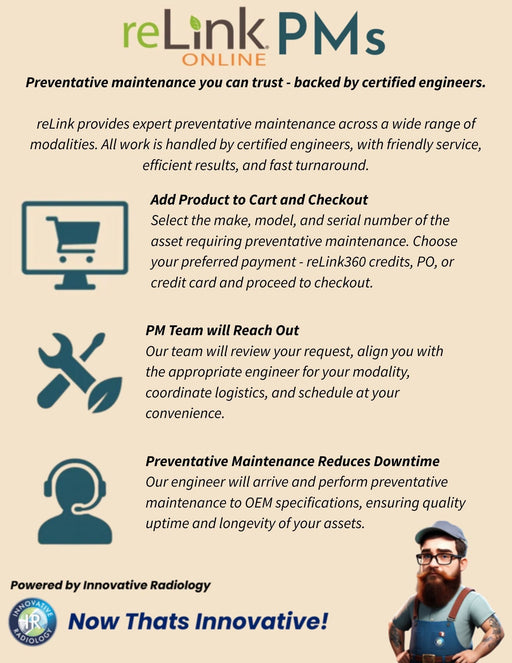 GE Healthcare GE Healthcare Signa MRI MRI reLink Medical