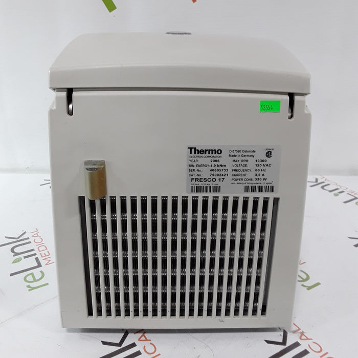 Thermo Scientific Haraeus Fresco 17 Refrigerated Centrifuge