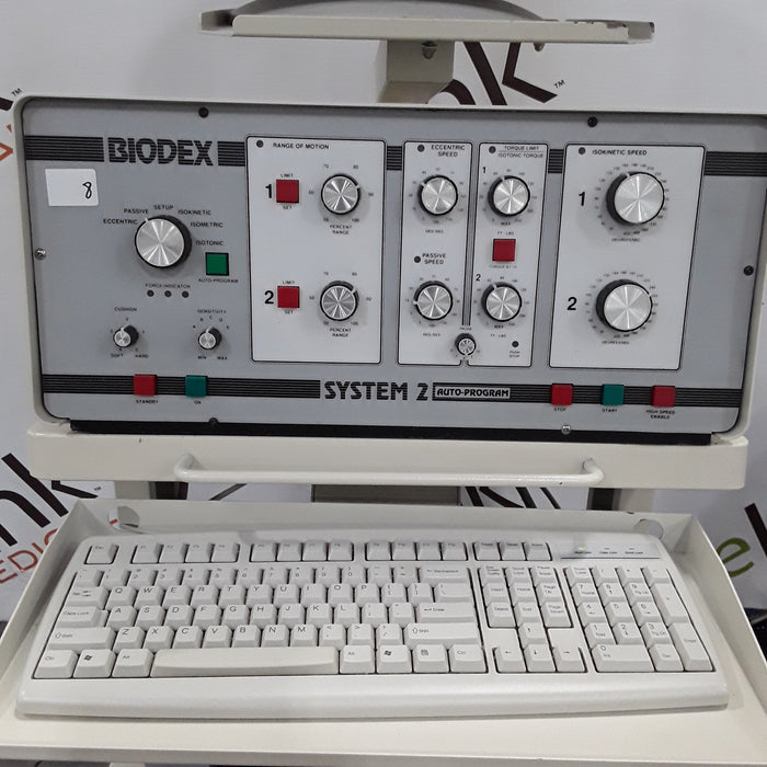 Biodex System 2 Auto Program Strength Testing Computer System