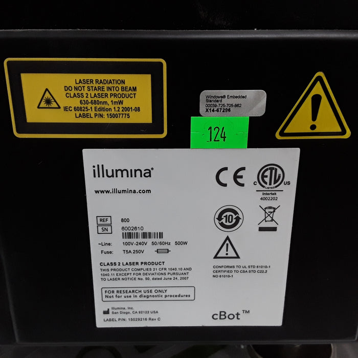 Illumina cBot Amplification Sequencer