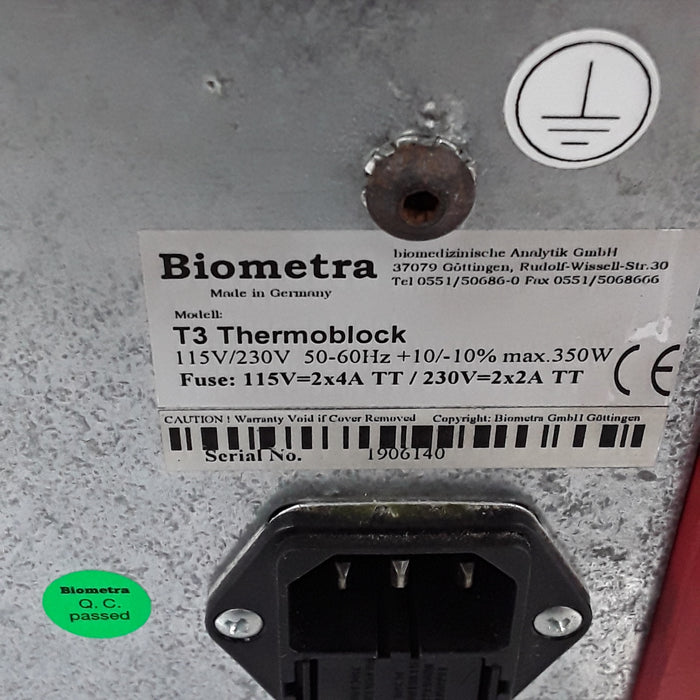 Biometra T3 Thermocycler