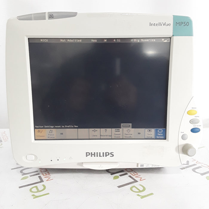 Philips IntelliVue MP50 Patient Monitor