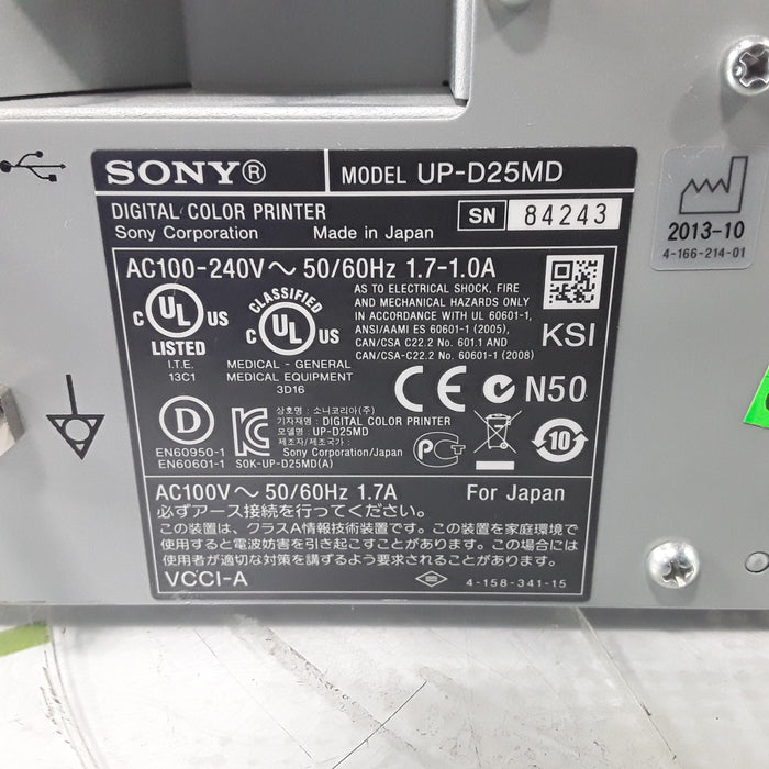 Sony UP-D25MD Digital Color Printer