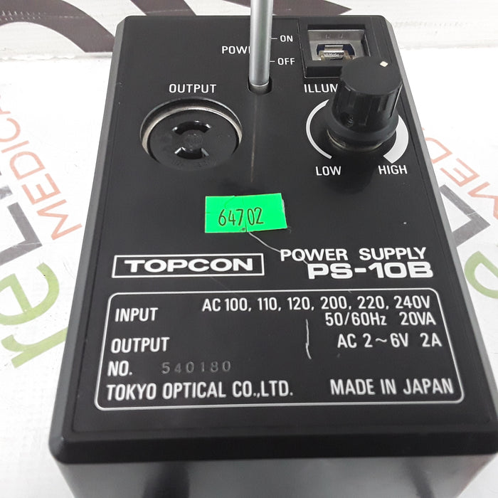 Topcon Medical PS-10B Power Supply