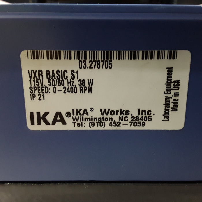 IKA Works, Inc. Vibrax VXR Basic S1 Mixer