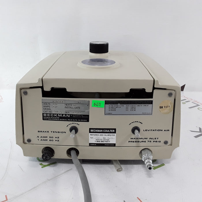 Beckman Coulter Airfuge 350624 Air Driven Ultracentrifuge
