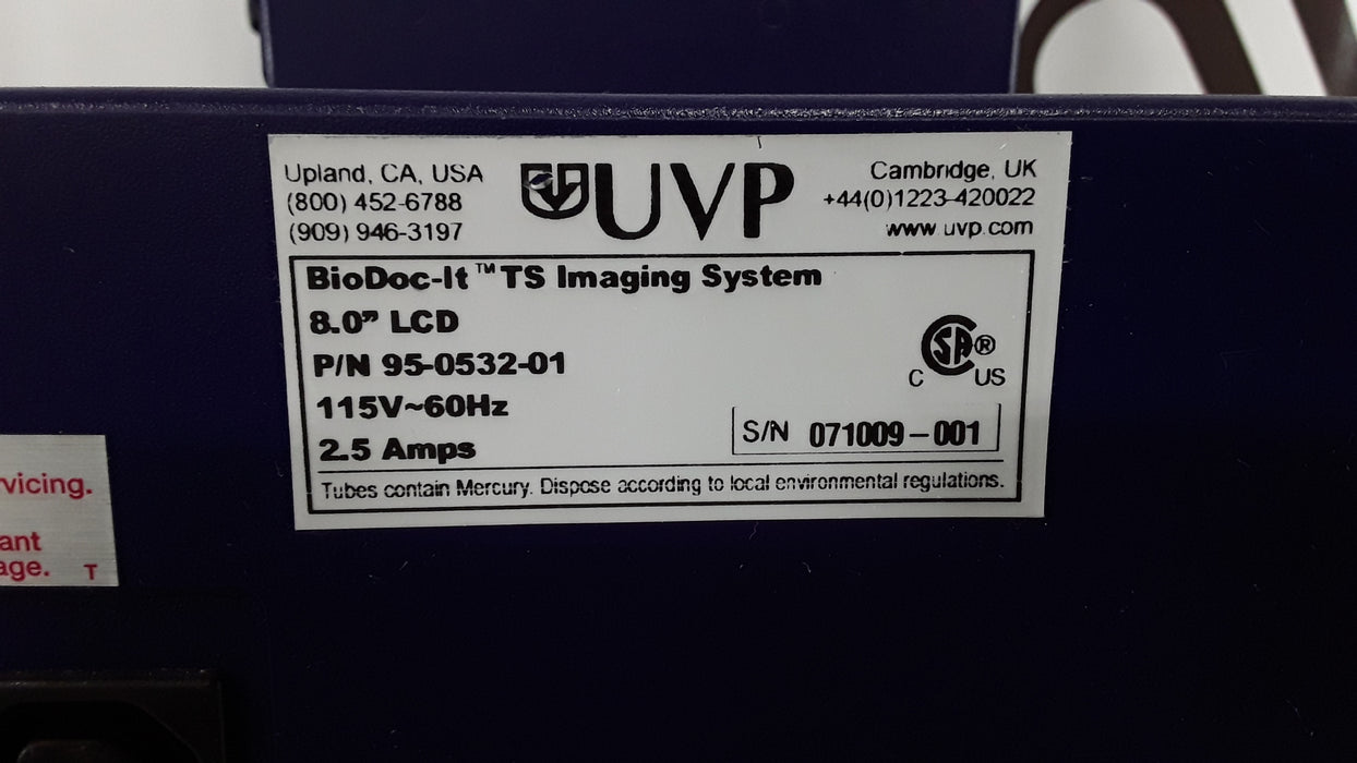 UVP BioDoc-It 210 Imaging System Transilluminator