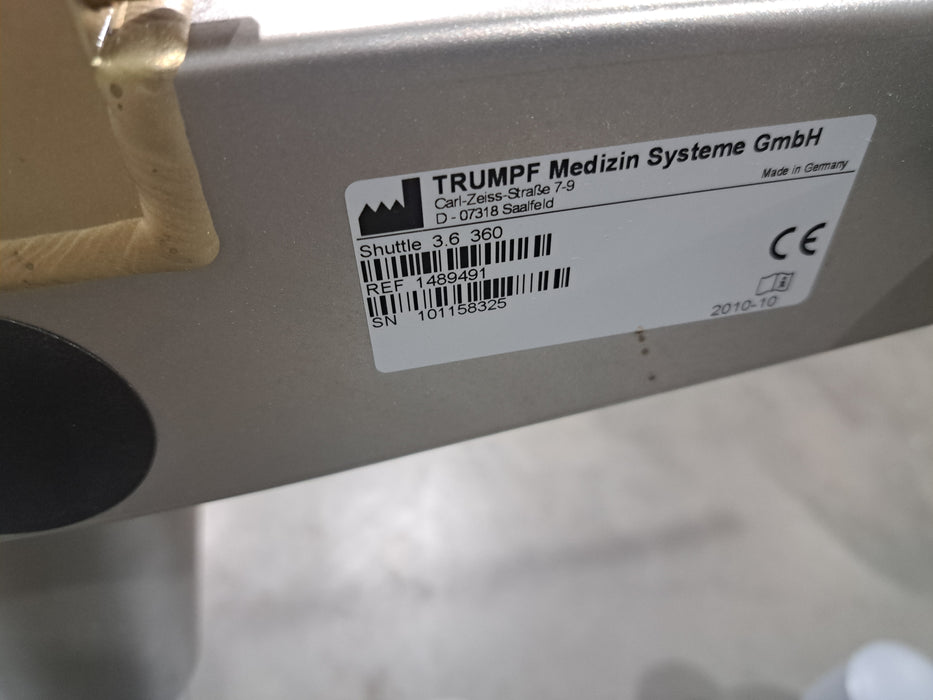 TRUMPF Shuttle Surgical Table Accessory