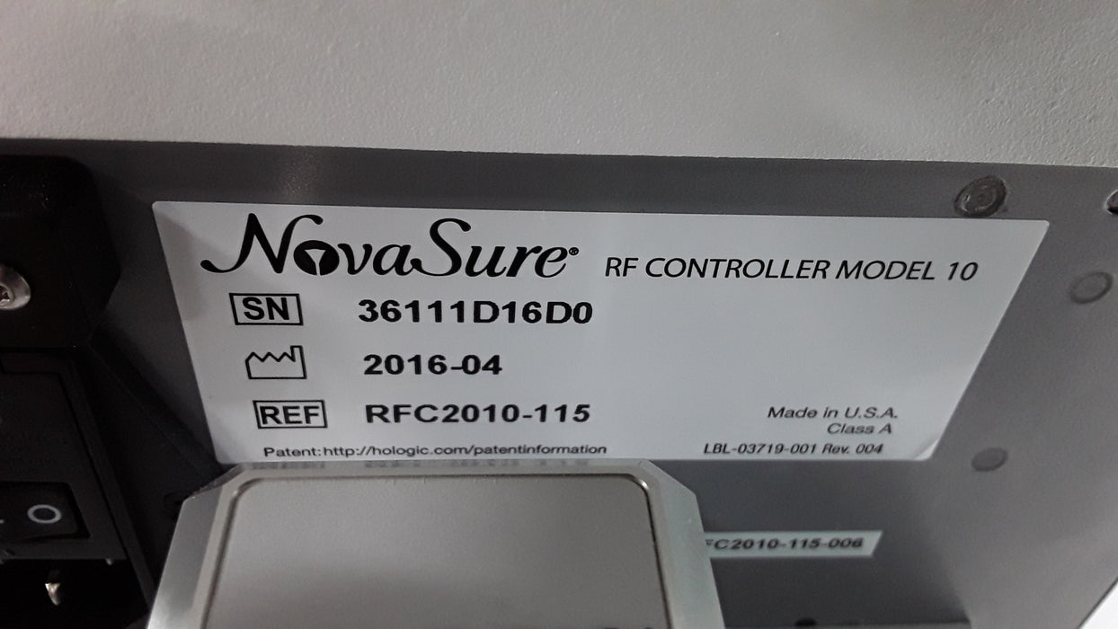 Hologic, Inc. NovaSure RF Controller