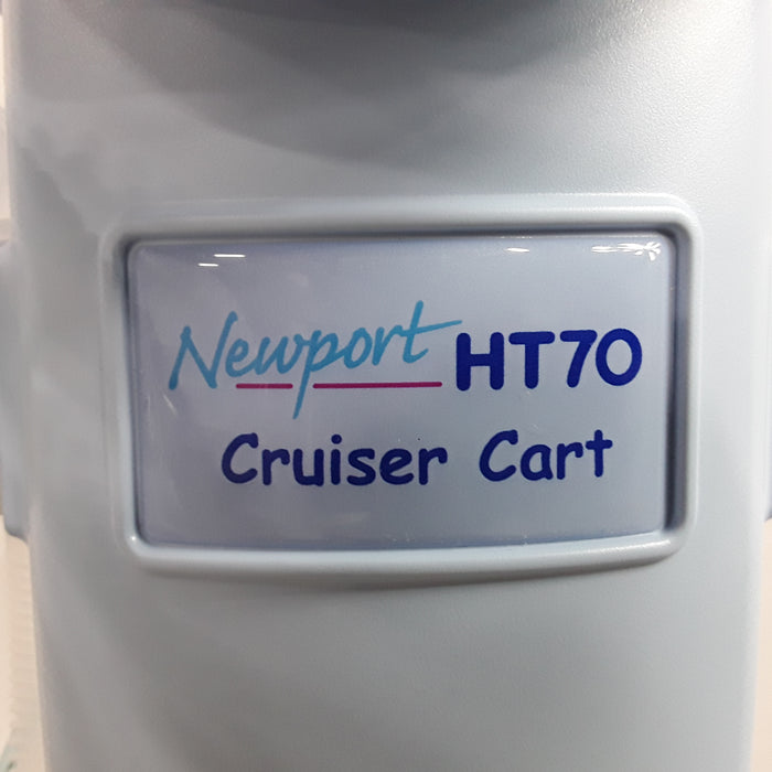 Newport Medical HT70 Cruiser Cart Ventilator Roll Stand