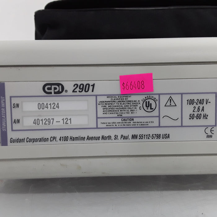 Guidant 2901 Pacemaker Tester and Programmer