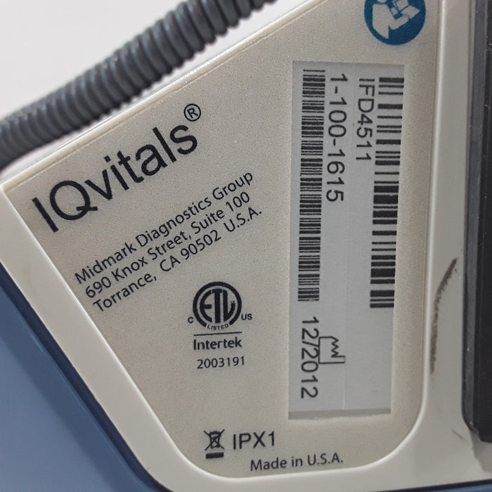 Midmark IQvitals PC Vital Signs System