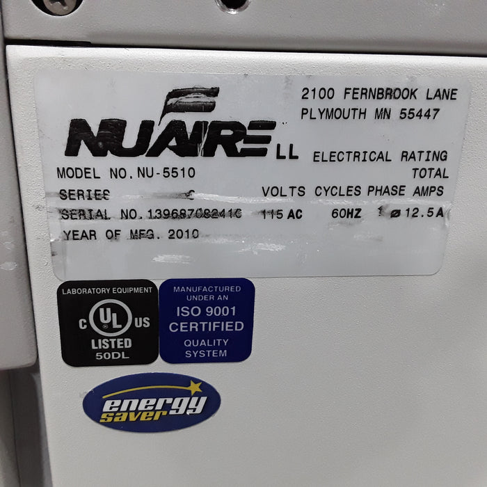 Nuaire AutoFlow NU-5510 IR Direct Heat CO2 Incubator